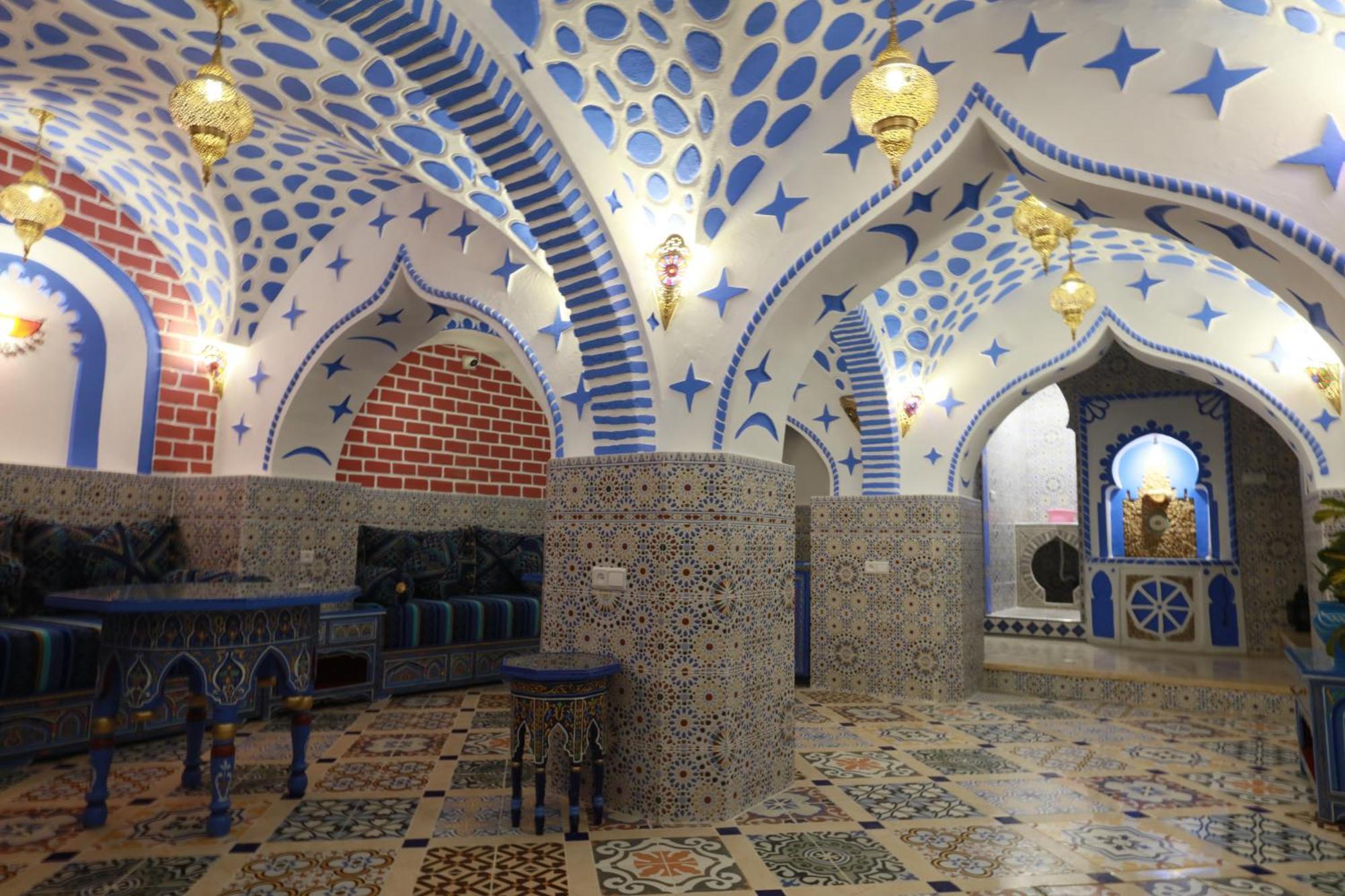 Riad Chengli 蓝城里 Chefchaouen Luaran gambar