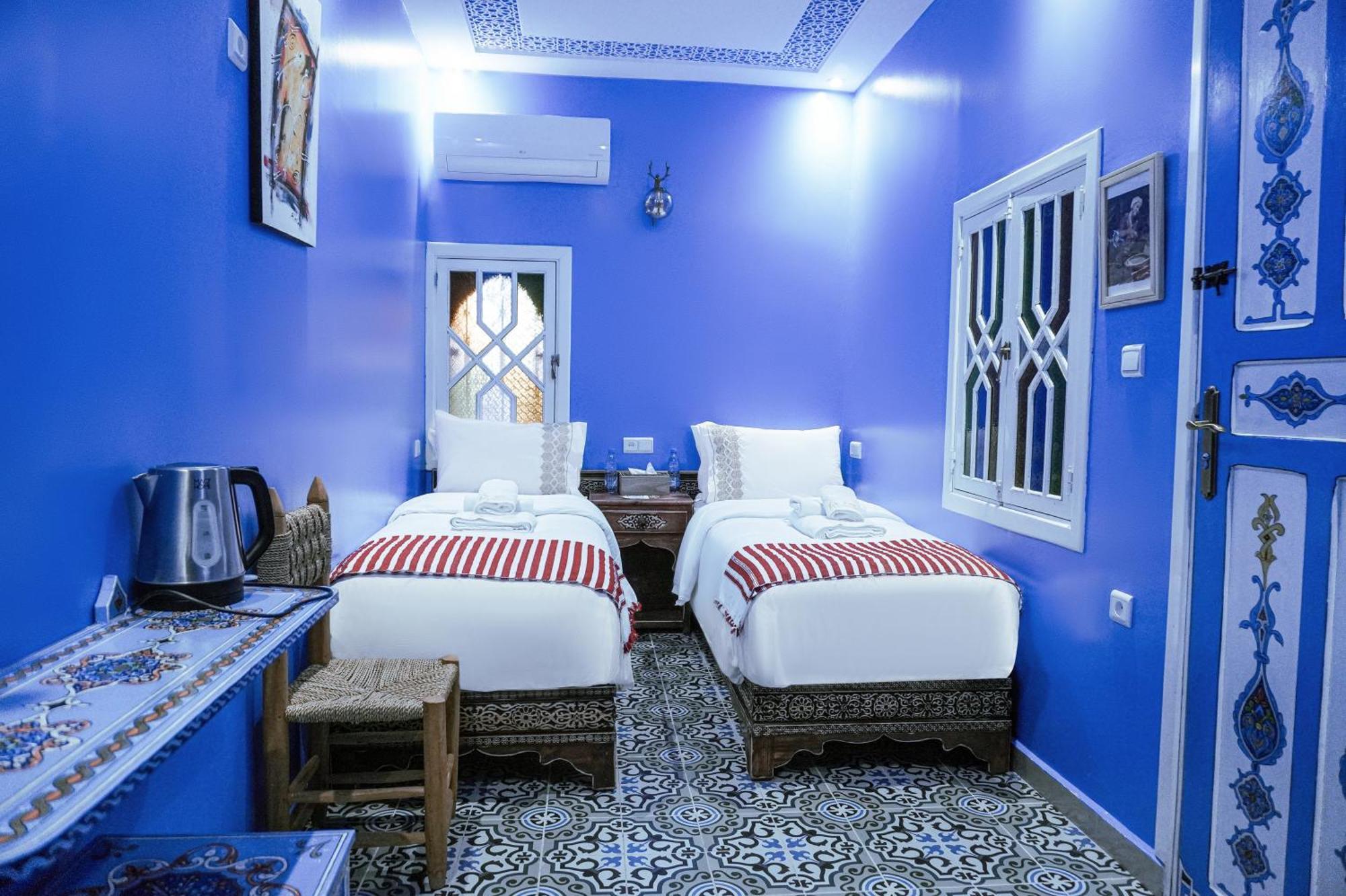 Riad Chengli 蓝城里 Chefchaouen Luaran gambar