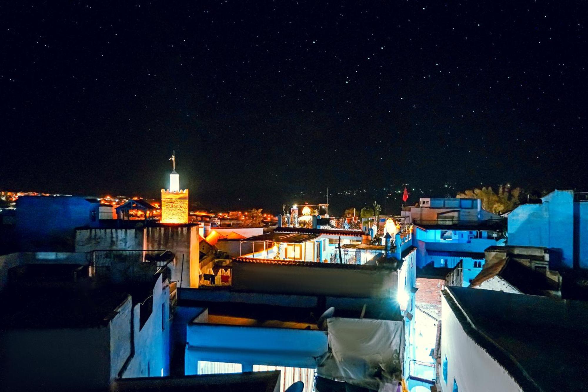 Riad Chengli 蓝城里 Chefchaouen Luaran gambar