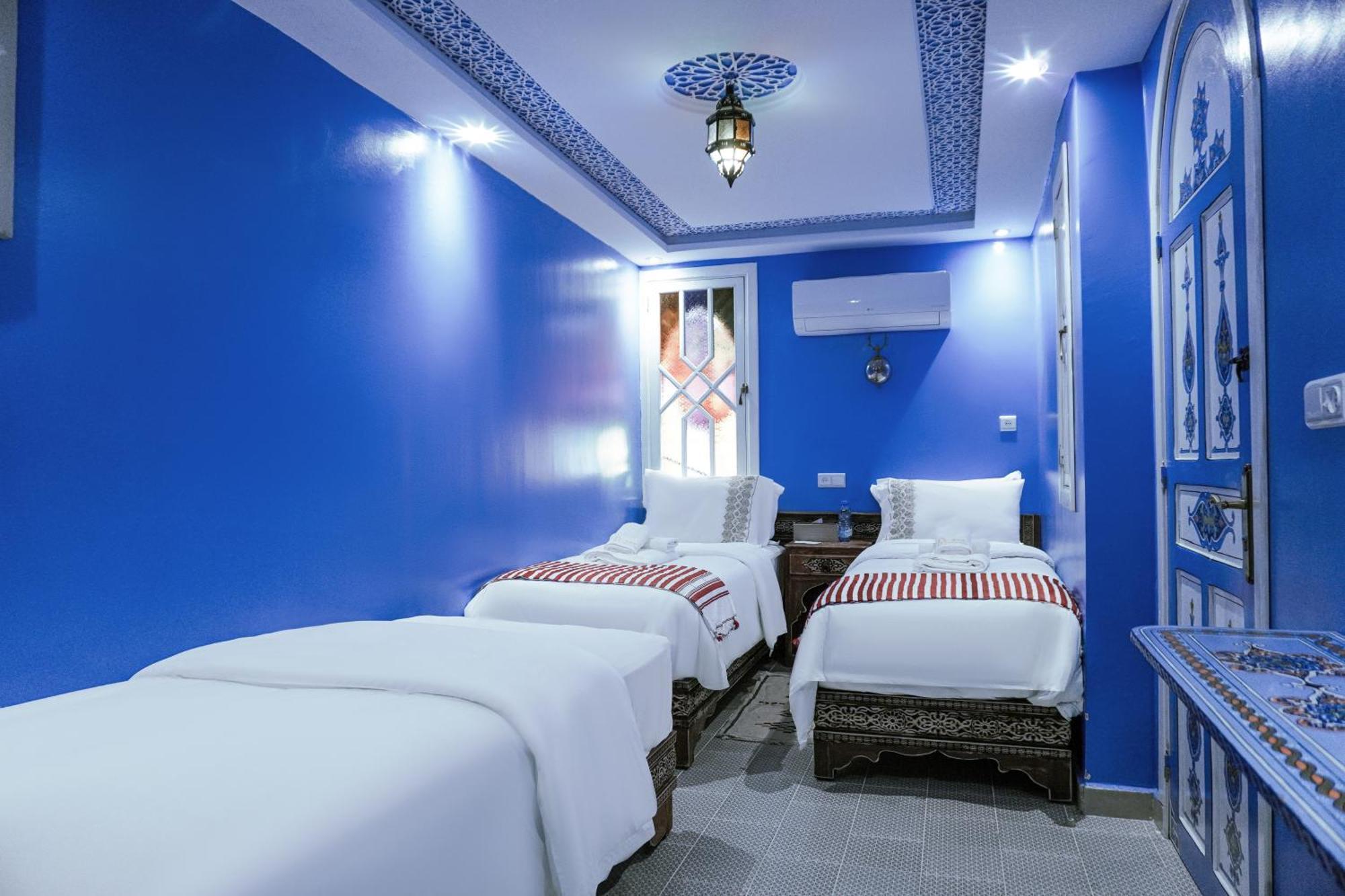 Riad Chengli 蓝城里 Chefchaouen Luaran gambar