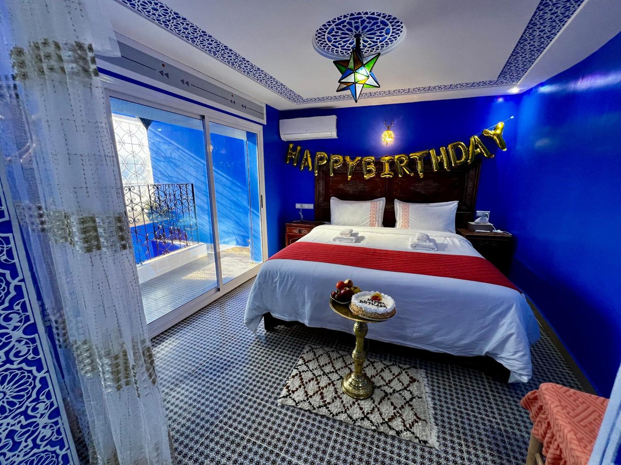 Riad Chengli 蓝城里 Chefchaouen Luaran gambar