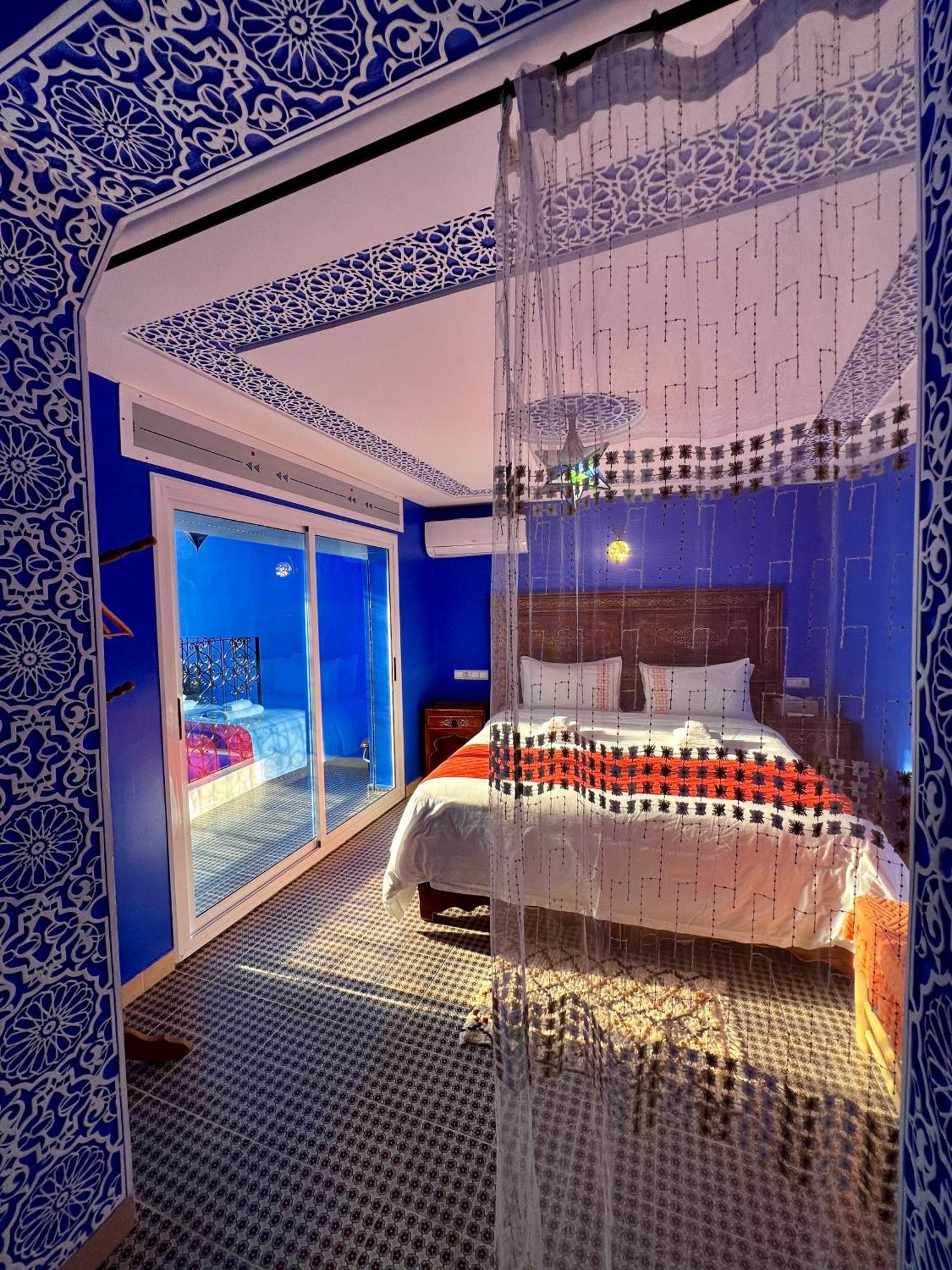 Riad Chengli 蓝城里 Chefchaouen Luaran gambar