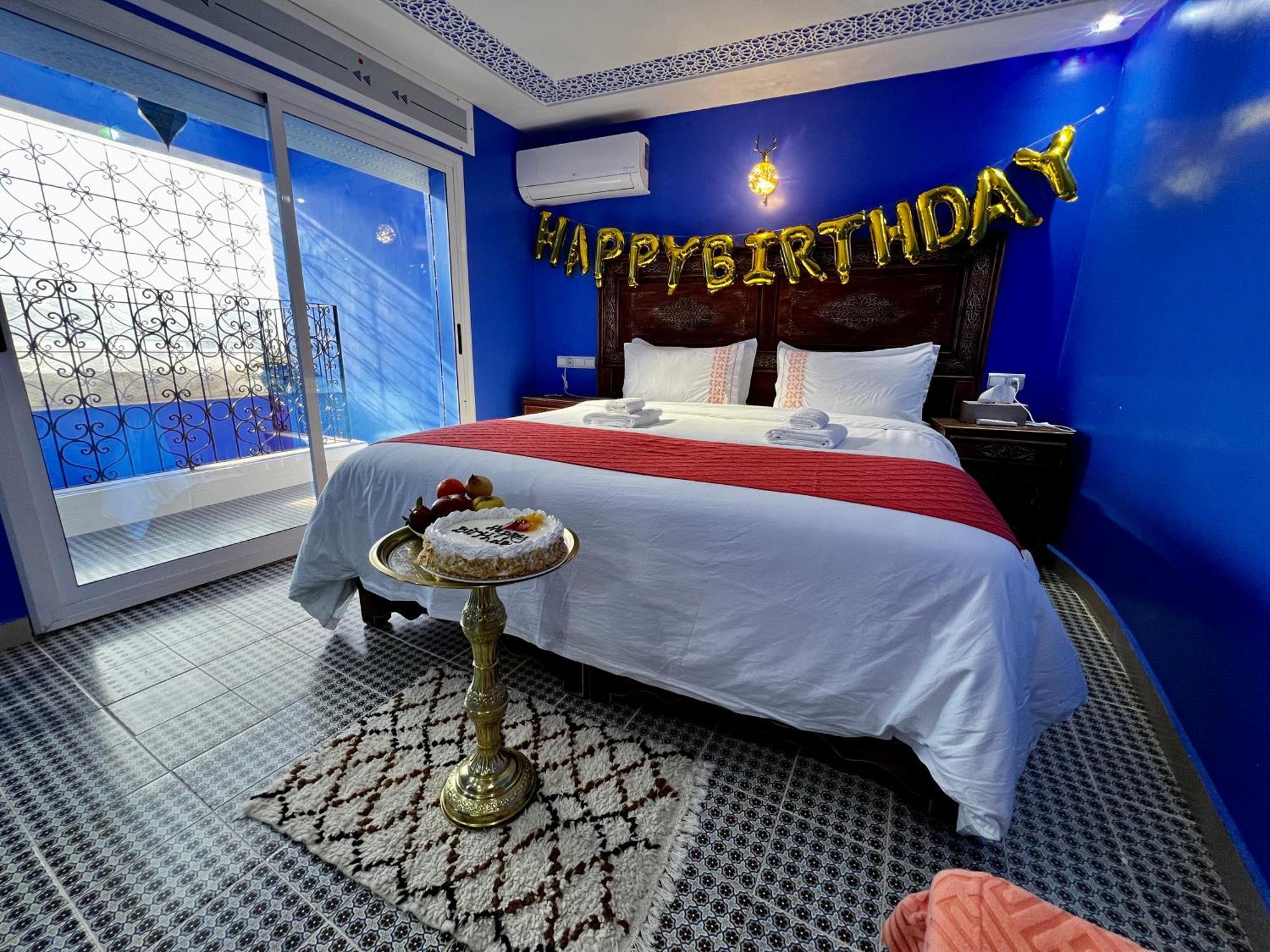 Riad Chengli 蓝城里 Chefchaouen Luaran gambar